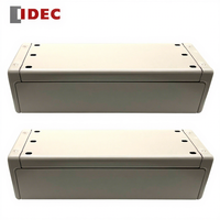 Interrupteur à bouton-poussoir IDEC KGNW414Y KGNW313Y KGNW212Y, boîte de commande électrique universelle, boîte à boutons en acier, trou de 22 mm, 4 trous