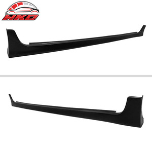Fits for Toyota Corolla sedan only 2014-2019 Type S Side Skirts Black - Product Image 4