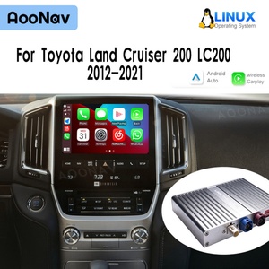 Linux System Mirror Link Box for Toyota Land Cruiser 200 LC200 2012-2021 Wireless Apple Oem Screen Upgrade Car Radio Adapter - Product Image 2