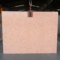 Dalle de terrazzo artificiel personnalisée, résistante à l'usure, pour hôtel, villa, appartement, projet architectural moderne