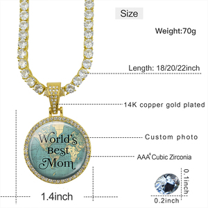 All'ingrosso mamma <span class=keywords><strong>e</strong></span> nonna lettere d'amore strass gioielli da Tennis collana personalizzabile regali per la festa della mamma - Product Image 3