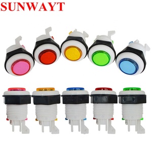 Máy Chơi <span class=keywords><strong>Game</strong></span> <span class=keywords><strong>Arcade</strong></span> A4 Nút Ấn Chuyển Đổi 28Mm P4 <span class=keywords><strong>Arcade</strong></span> Nút Ấn Bền Multicade MAME HAPP Phong Cách Nút Với <span class=keywords><strong>Microswitch</strong></span> - Product Image 1