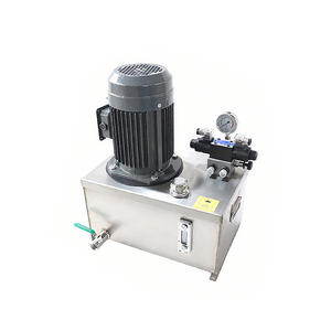 Vente directe de groupes hydrauliques sur mesure non standard, réservoirs d'huile en acier inoxydable, stations de pompage pour le traitement des aliments - Product Image 1