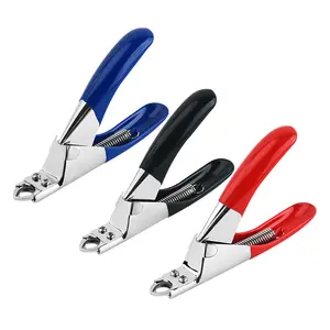 Dog Cat Nail Clipper Stainless Steel Pet Toes Cutter Scissor Grooming Tool for Small Medium Dogs Cats Guillotine Nail Clipper