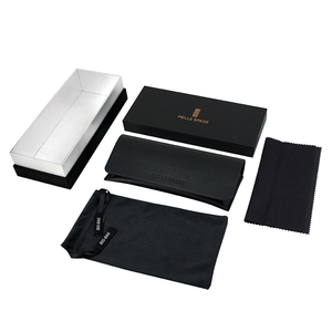 Boîte d'<span class=keywords><strong>emballage</strong></span> de lunettes de soleil, boîte en <span class=keywords><strong>carton</strong></span> <span class=keywords><strong>pour</strong></span> <span class=keywords><strong>verres</strong></span> optiques, logo personnalisé, 12 unités - Product Image 4