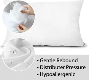 12x20 dệt Polyester/bông trang trí ném Gối chèn bao gồm mềm nhẹ 200tc chống bụi Mite thắt lưng hiện đại - Product Image 4