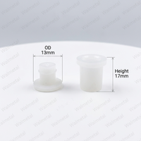 Acrylic Standoff for Signs Cheap Large 19mm*19mm Snapfix Hidden Clip Fasteners Plastic Sign Standoff Locators