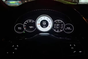 LCD Mart Đồng hồ bấm giờ với hiển thị kỹ thuật số Chrono đo cho Porsche Cayenne 2018-2023 cho Porsche Panamera 2016-2023 - Product Image 6