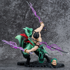 23cm di alta qualità PVC tremila mondo Roronoa Zoro <span class=keywords><strong>Figure</strong></span> Anime Action <span class=keywords><strong>Figure</strong></span> un pezzo modello collezione decorazione giocattoli - Product Image 6