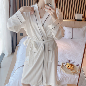 100% Pure Cotton Bathrobe Ultra-Soft, Quick Drying Fabric | Custom Logos, Colors Sizes Available For Hotels Spas Personal Use