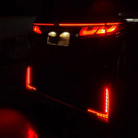 Feux de jour arrière (DRL) pour Toyota Vellfire 2024-2026, haute luminosité, clignotants séquentiels, Plug & Play