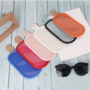 Transparent Sunglasses Organizer PVC Snap-On Glasses Bag Travel Shades Box Eyeglasses Storage Protective Case - Product Image 3