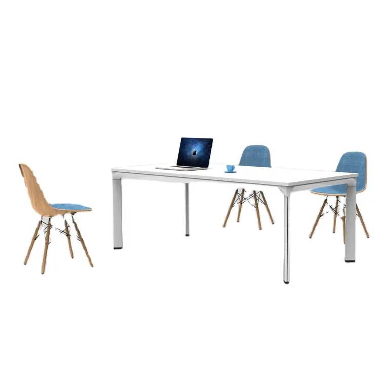 중국 호화스러운 열린 공간 사무실 회의 책상 가구 행정상 알루미늄 회의 테이블