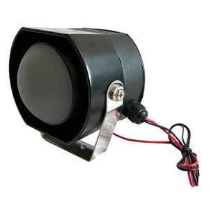 Haut-parleur sirène d'urgence portable 80W Haut-parleur sirène de camion de pompiers ambulance <span class=keywords><strong>moto</strong></span> Haut-parleur sirène étanche pour motos - Product Image 2