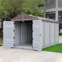Maison conteneur préfabriquée mobile et pliable, garage, abri modulaire, usage hôtelier, design moderne, métal et plastique