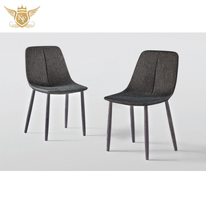 <span class=keywords><strong>Chaise</strong></span> de salle à manger moderne en cuir de luxe KF <span class=keywords><strong>CASA</strong></span> pour la maison, la salle à manger, l'appartement, avec pieds en métal, dossier confortable - Product Image 3