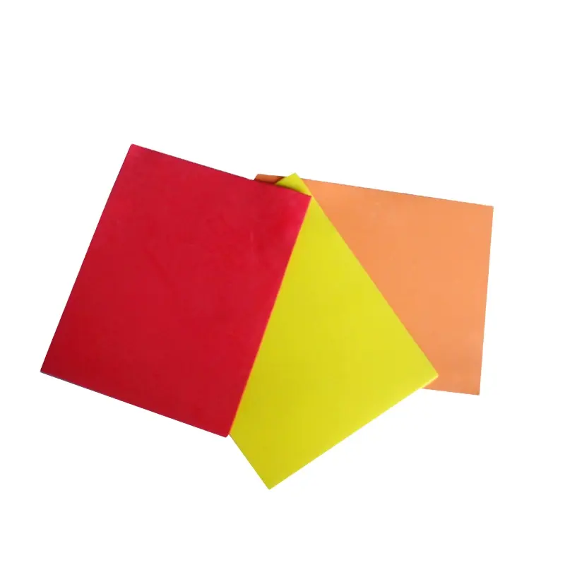 Food grade smooth silicone rubber sheet with variety of colours