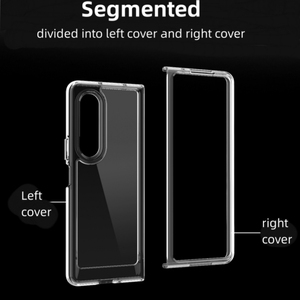 Vỏ đ<span class=keywords><strong>i</strong></span>ện thoạ<span class=keywords><strong>i</strong></span> cho Samsung Z gấp 2 không gian chống rơ<span class=keywords><strong>i</strong></span> gấp bảo vệ bán nóng cho Galaxy Z gấp 3 4 <span class=keywords><strong>5</strong></span> - Product Image 2