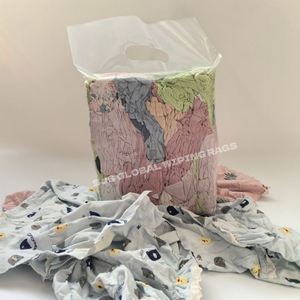 Trapos de Camiseta de Color Claro para Absorción de Agua y Aceite - 100% Algodón para Limpieza Industrial - Product Image 1