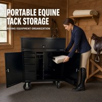Armoire à selle de cheval en acier démontable sur mesure, boîte à selle, casier à équipement, coffre de rangement, support de rangement, service OEM ODM personnalisé