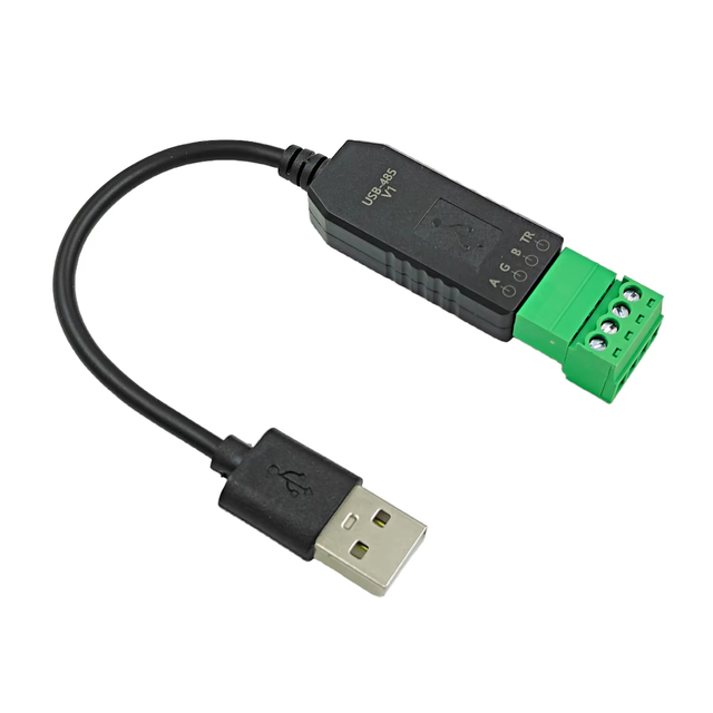 USB to 485 Serial Port Converter Communication Module CH340 PLC Serial Port IO Module