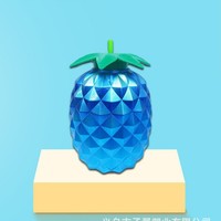 1000Ml Verkoop Plastic Ananasbekers Waterflessen Hawaiiaanse Luau Bekers Met Palmbladeren Drinkbekers Strand Thema Feestartikelen