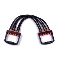 Ceinture de Tension Multifonctionnelle Réglable à Cinq Tubes de Haute Qualité pour l'Entraînement de la Force des Bras et l'Extension Thoracique
