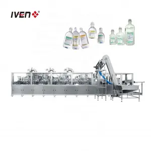 Linha de produção de garrafas PP para embalagem e lavagem de fluidos de sopro de tecnologia internacional mais recente 1000-12000 BPH IV
