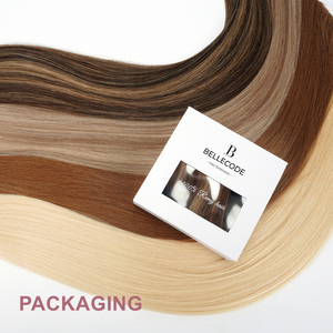 Machine à double trame d'extensions de <span class=keywords><strong>cheveux</strong></span> Remy russes vierges <span class=keywords><strong>Cheveux</strong></span> humains de haute qualité - Product Image 3