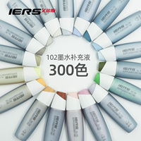 Kit de recharge d'encre 25ml pour marqueurs d'art à base d'alcool pour station d'encre