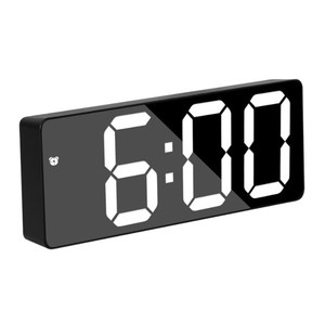 Bán Sỉ Đồng Hồ Báo Thức Kỹ Thuật Số Thông Minh Giá Rẻ Đồng Hồ <span class=keywords><strong>LED</strong></span> Mặt Gương Màn Hình Lớn Để Trang Điểm Trang Trí Nhà Đồng Hồ Để Bàn Gương - Product Image 1