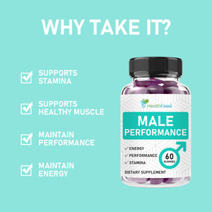 Factory Direct Male Performance Gummies with Total Carbohydrate Support Healthy Muscle Tasty Support Male Wellness Gummies - Product Image 5