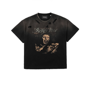 Camisetas Oversize Personalizadas <span class=keywords><strong>de</strong></span> Algodón 100% Ecológico y Transpirable con Gráfico Vintage <span class=keywords><strong>de</strong></span> Vampiro con Manchas <span class=keywords><strong>de</strong></span> <span class=keywords><strong>Sangre</strong></span> Estilo Hip Hop para Hombre y Mujer - Product Image 3