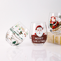 Nouveau bricolage personnalisé conception personnalisée 15oz verres transparents café thé lait tasses verres tasses avec impression UV