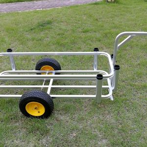 Hoge Capaciteit Strand Trolley Winkelwagen Karper Vissen Camping Outdoor Vissen Kar Met Twee Ballon Wiel - Product Image 5