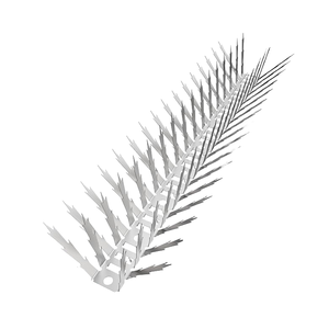 Barreaux <span class=keywords><strong>anti</strong></span>-escalade en acier inoxydable argenté, pointes <span class=keywords><strong>anti</strong></span>-oiseaux, écologiques, imperméables, taille personnalisée, pour usage extérieur sur arbres, clôtures, toitures - Product Image 1