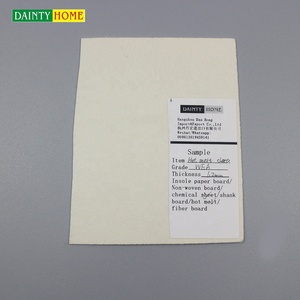 1.2mm रासायनिक चादरों nonwoven जूते जूते अस्तर गर्म पिघल के कच्चे माल धूप में सुखाना बोर्ड शीर्ष कश - Product Image 2