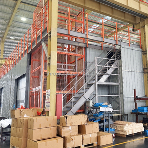 Wholesale Custom Mezzanine Floor Racking System <strong>Metal</strong> <strong>Shelves</strong> Steel <strong>Shelf</strong> Warehouse Storage Racks Shelving <strong>Units</strong> with Lift - Product Image 2