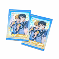 Cartes à collectionner ACG personnalisées, cartes flash en feuille d'or gaufrée, marchandises d'anime, cartes de jeu à collectionner pour les fans, cadeau