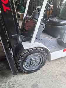 รถยก TCM 4 ตัน มือสอง เสากระโดง 2 ท่อน เครื่องยนต์ดีเซล ชั่วโมงการใช้งานต่ำ ยกสูง 2000 มม. เกียร์ มอเตอร์ แบริ่ง บำรุงรักษาอย่างดี พร้อมใช้งาน - Product Image 6