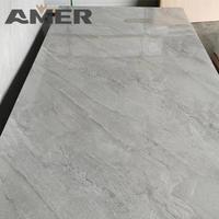 Rongke OEM Precio de fábrica Tablero Uv 3D Negro Oro Mármol Como Efecto Ducha Pared Pvc Hoja Panel 8mm Pvc 30X60
