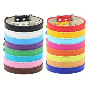 Conjunto de Collar y Correa para Perro de Cuero con Remaches Puntiagudos, Cómodo para Entrenamiento, Color Sólido, Calidad para Reventa, Importación para Compradores - Product Image 3