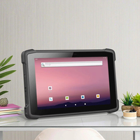 Producto en stock Tableta industrial resistente al agua con Android 14 IP65 de 10 pulgadas 4G LTE GPS NFC 2D Scan Tableta industrial resistente de 8000mAh