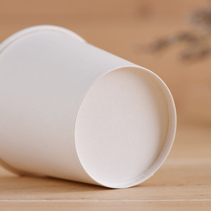 Fabrieks prijs 100% wegwerp enkelwandige papieren beker op maat bedrukt papieren beker milieuvriendelijke beker voor warme koffie - Product Image 3
