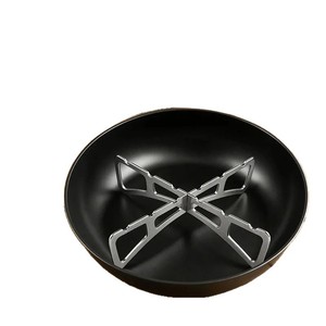 Folding Cross <b>Steamer</b> Rack Stainless Steel 120mm X 30mm Kitchen Multi Functional Vegetables Steaming Support - Product Image 5