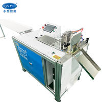 Machine de découpe automatique de clips pour grilles d'aération, adaptée à la découpe de clips pour grilles d'aération en aluminium et en plastique ABS.