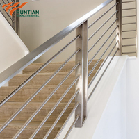 Modernes Design Balustrade Edelstahls tange SS Rohr geländer