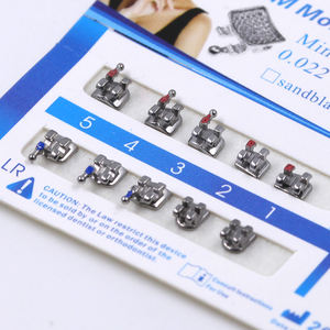 Funing Meitedental Pabrik Dental Braket Logam Ortodontik Mini <span class=keywords><strong>MBT</strong></span> 022 - Product Image 4