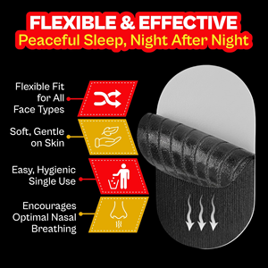 Private Label Anti-Snoring Mouth Tape for Improved Mouth Breathing Better <b>Sleep</b> Anti-Snoring Mouth Strips - Product Image 3