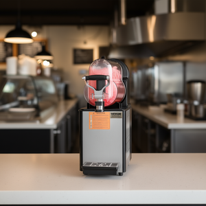 Machine à slush Vevor 3L en acier inoxydable 330W, machine à boissons glacées automatique commerciale noire - Product Image 2